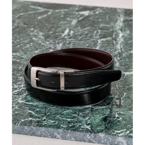【リバーシブルMade in JAPAN】レザー ドレスベルト