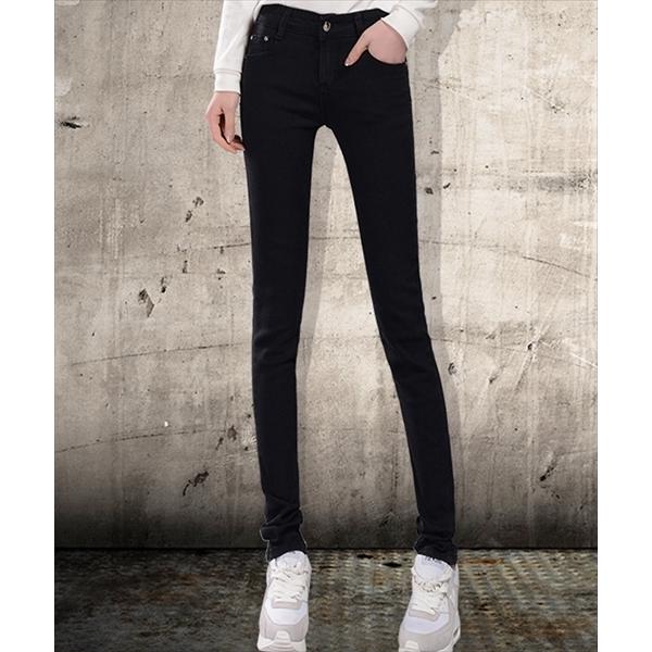 レディース アメカジハイウエストストレッチスキニージーンズ