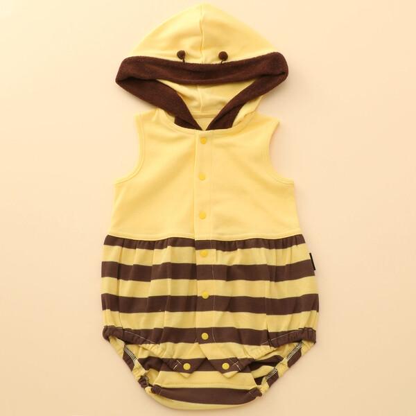 昆虫モチーフ　ロンパース（７０・８０ｃｍ）