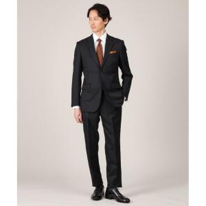 ほぼ未使用　BEAMS F メンズ ビジネススーツ 48 8R BEAMS F（ビームスF）BEAMS F EXCLUSIVE FABRIC ウール ブラックスーツ
