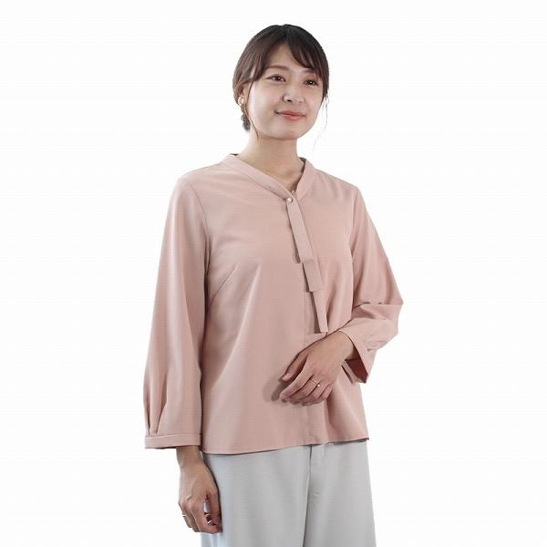 【大きいサイズ】ボウタイ フェミニン ブラウス