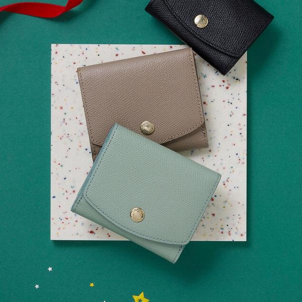 [TOPKAPI]トプカピ 角シボ型押し・ 二つ折り 財布 COLORATO コロラート