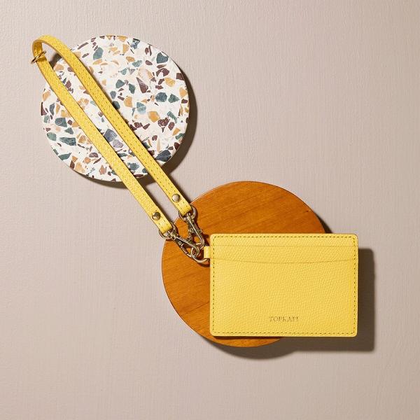 [TOPKAPI]トプカピ 角シボ型押し・ パスケース COLORATO コロラート