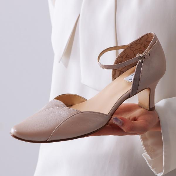 セレモニー〜ビジネスまで【撥水】【日本製】【25秋冬新作 】ソフトセパレートパンプス/623310