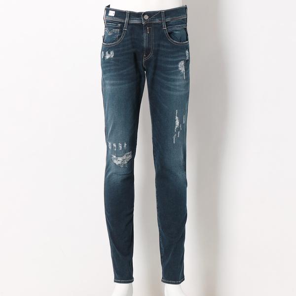 HYPERFLEX RE-USED X.L.I.T.E.デニムパンツ ANBASS