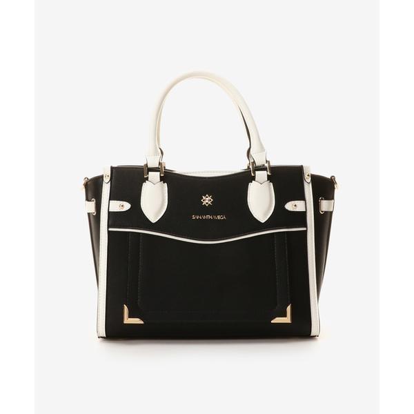 シンプルビジューハンドバッグ