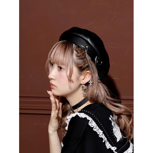 クロスチェーンイヤーカフス