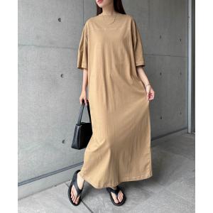 配色ステッチ オーバーサイズ 半袖 Tシャツ ...の詳細画像3
