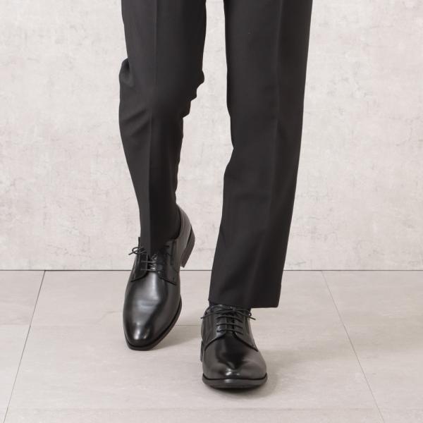 軽量プレーントゥビジネスシューズ