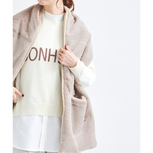 TWEEDMILL フェイクファーポケツキストール