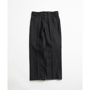 デニム センタークリース スラックス/サステナブルの商品画像