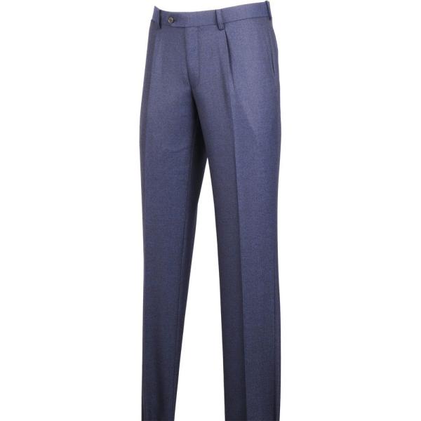 【CLASSICO TAPERED】【秋冬】ワンタックテーパードパンツ/ネイビー/ウォッシャブル