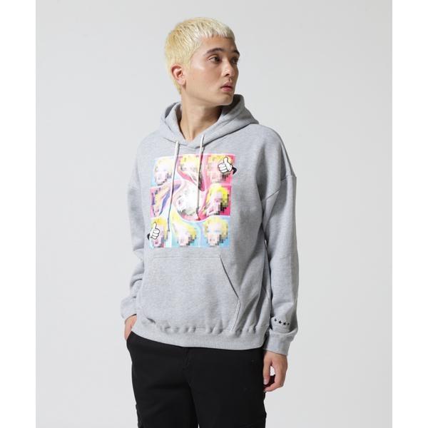 qwerty (クワーティ)PIXEL ART PARKA ピクセルアートパーカー