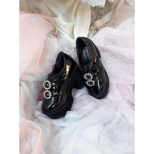 厚底Wリングマニッシュシューズ