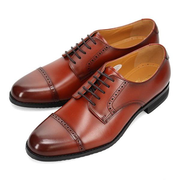 ヴィア カミーノ via cammino 外羽根ストレートチップ・ビジネスシューズ