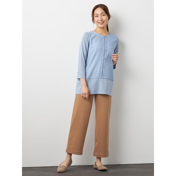 裏ボンディングワイドパンツ