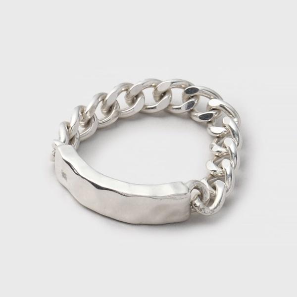 【MADE IN JAPAN】チェーンシルバーリング