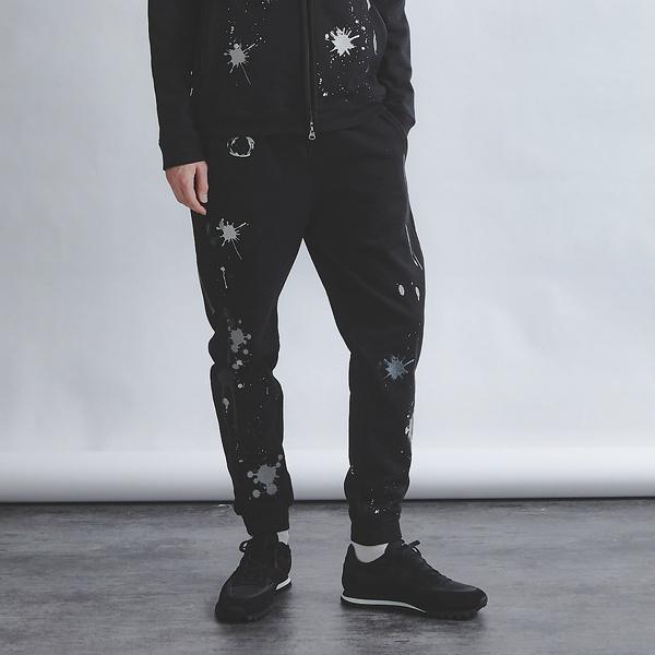 【セットアップ対応】ドロッピングプリント パンツ