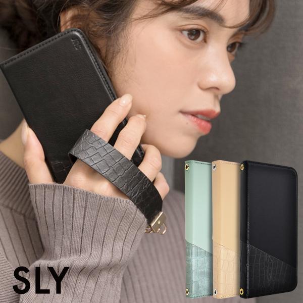 【iPhone 14/13】SLY[ハーフクロコ手帳]