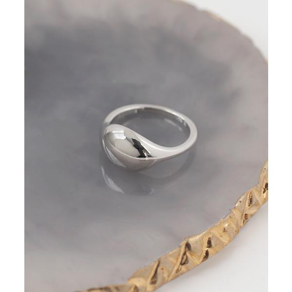 ボールドメタルピンキーリング