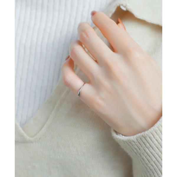 ニュアンスメタルピンキーリング