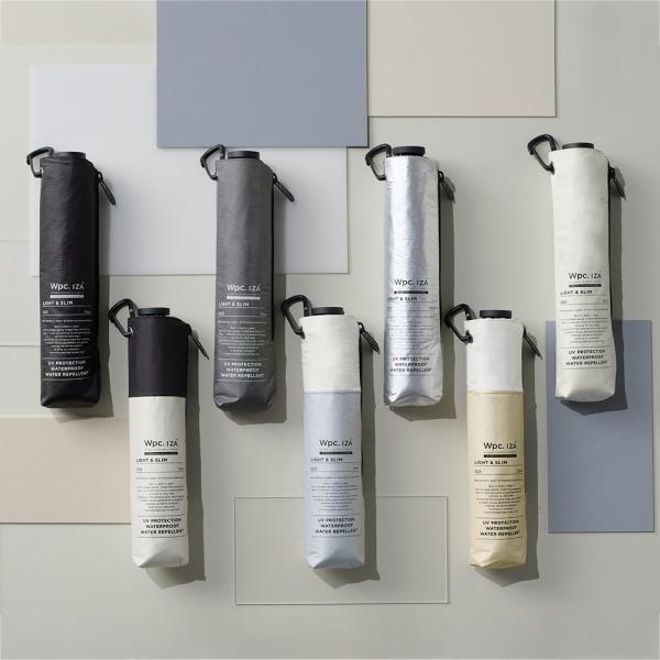 【Wpc.】日傘 Wpc.IZA 男の晴雨兼用傘 軽量＆スリム 完全遮光 遮熱 大きい 折りたたみ傘