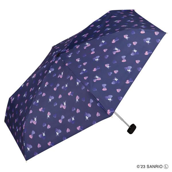 【Wpc.】日傘 サンリオキャラクターズ 遮光ハート ミニ 50cm 完全遮光 晴雨兼用