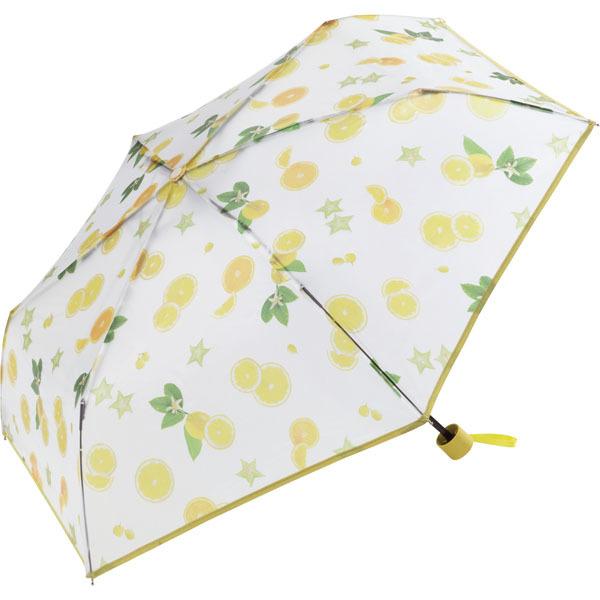 【Wpc.】［ビニール傘］ジューシーフルーツプラスティックアンブレラ ミニ 50cm 折り畳み傘
