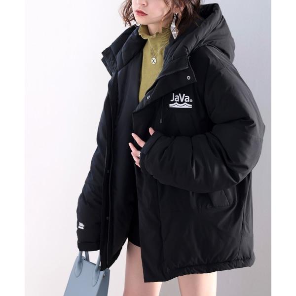 《JaVa ジャバコラボ》アウター レディース ジャケット コート フェイクダウン ユニセックス 無