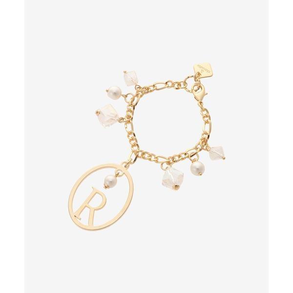 オーバルパールイニシャルチャームＲ