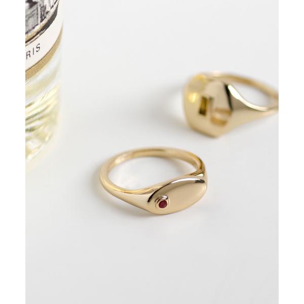 ルビーシグネットリング