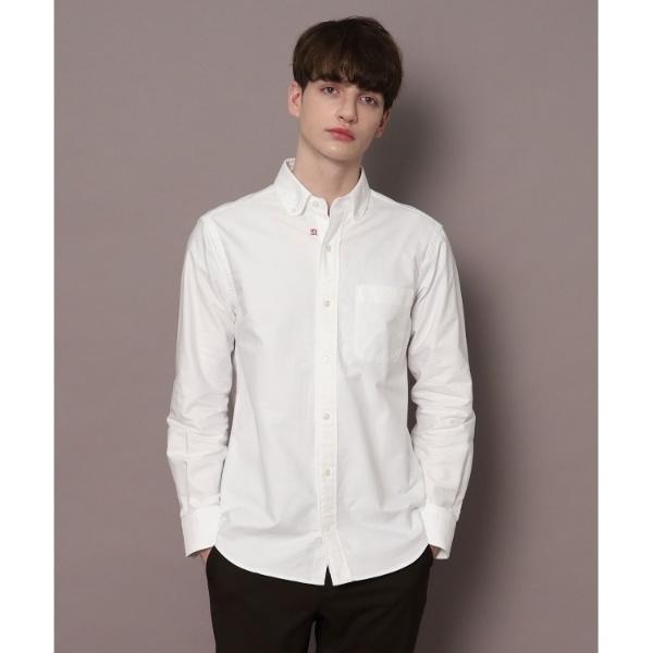 オックスフォード ラウンドカラーシャツ