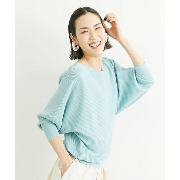[小さいサイズ]ホールガーメント(R)ドルマンスリーブニット（7分袖/定番人気/新色追加）