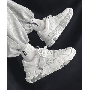 aimoha スニーカー カジュアルストリートスニーカー厚底シューズ