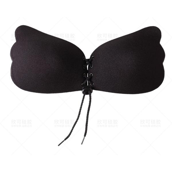 【ギュッと谷間作り！】天使の羽ヌードブラ