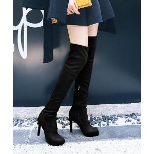 diana（プラスダイアナ） 【撥水加工】ストレッチニーハイブーツ