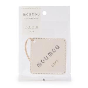 ◆moumou ペーパーエアフレッシュナー リネン
