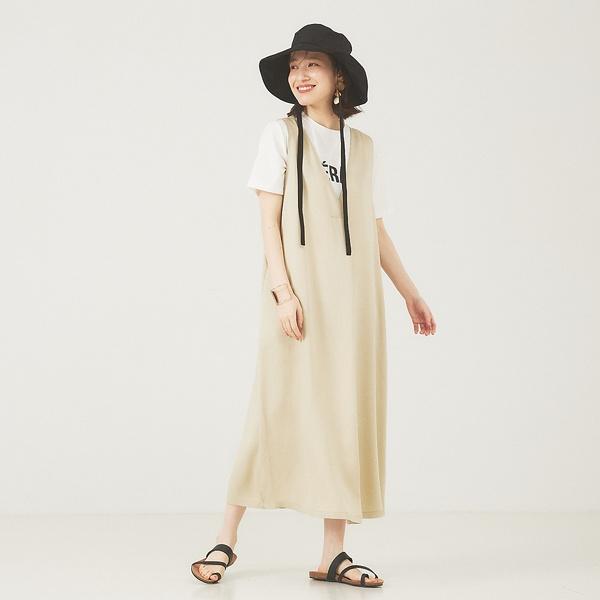 【大人のいちまんワンピ】2WAYジャンパースカート