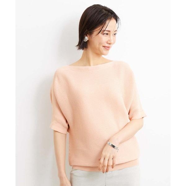 [小さいサイズ]ホールガーメント(R)ボートネックニット/定番人気