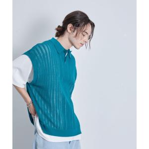 レースニットベストの詳細画像3