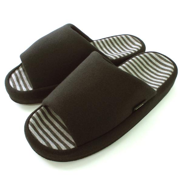with ウィズ足のサイズにfit コンフォートスリッパ Lサイズ