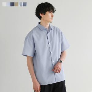 JUN STANDARD PICKS シャツ イタリアンカラーカッタウェイ半袖シャツ