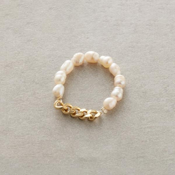 パールチェーンリング