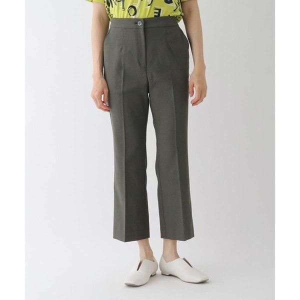 【小さいサイズ/洗濯機で洗える】センタープレスベルラインパンツ