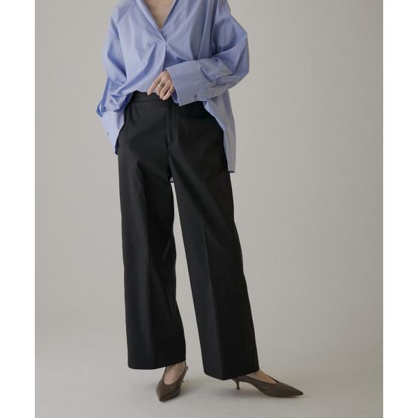 コットンライクスタイルアップワイドパンツ2【洗える】[XS〜Mサイズ展開]