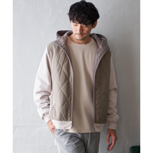 sorona(R)コンビ中綿パーカー