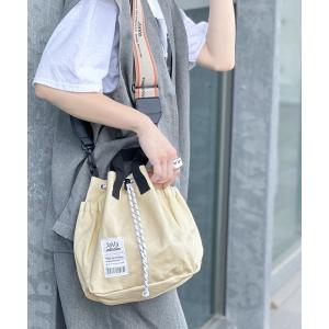 Port ショルダーバッグ バッグ 2way パラコード 巾着 ナイロン