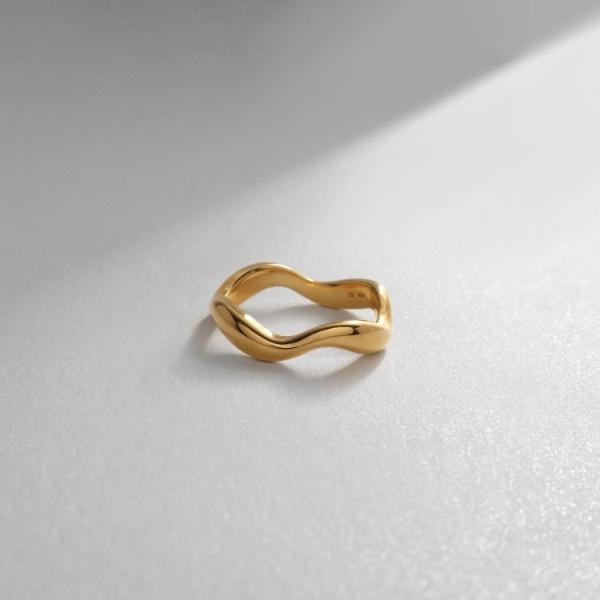 シルバー ニュアンスリング ウェーブ GP