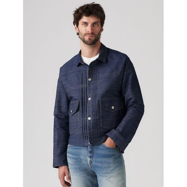 LEVI'S(R) VINTAGE CLOTHING 1879 プリーツブラウス ORGANIC リ