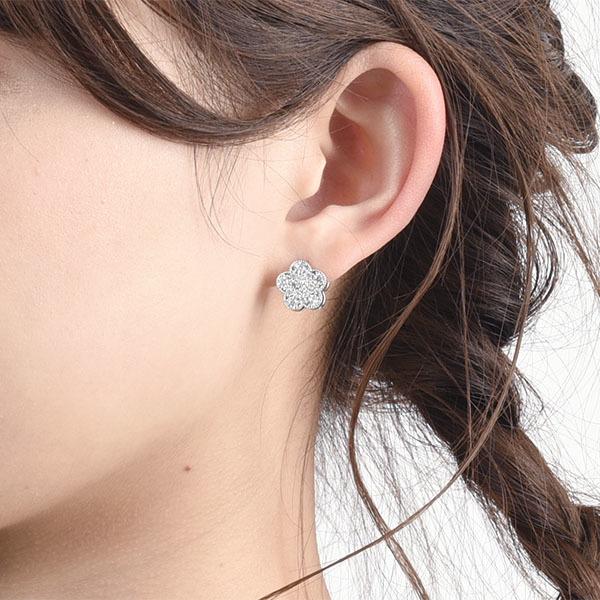 ダブルサイドデイジー2 ピアス